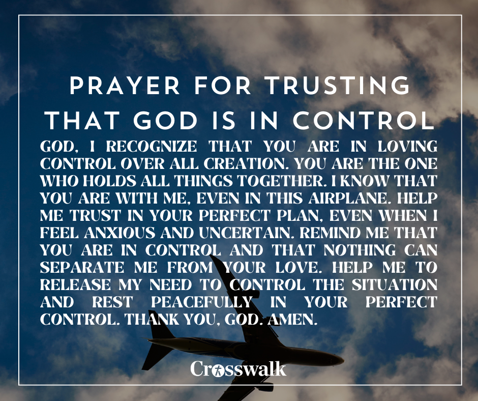 Prayer for Trust that God is in Control