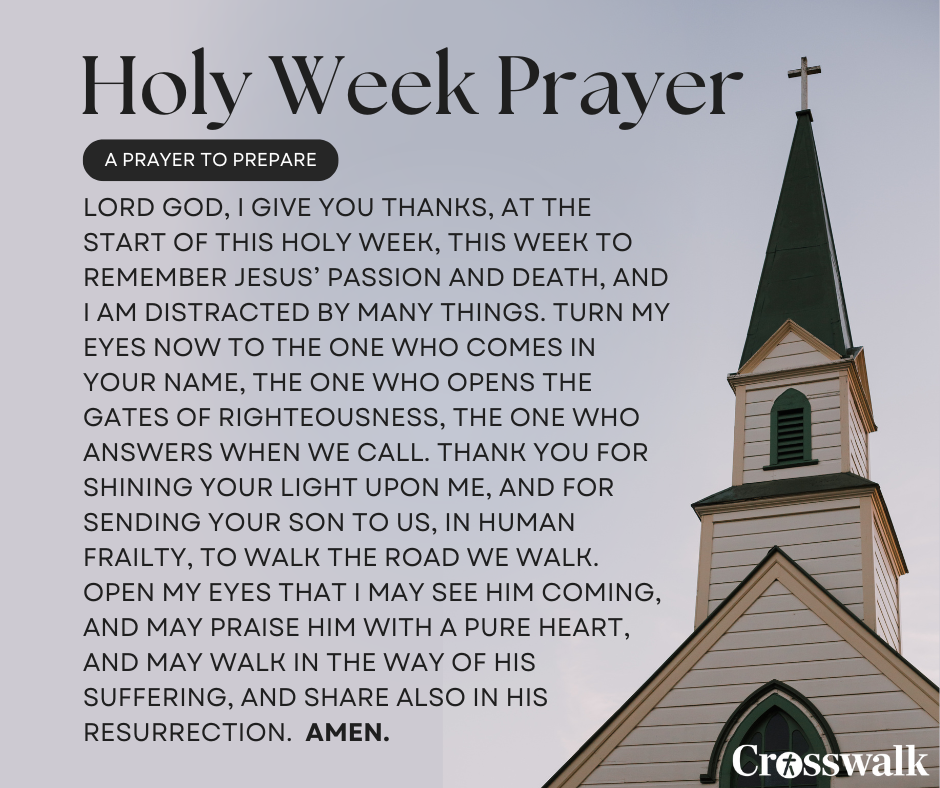 Holy Week Prayer