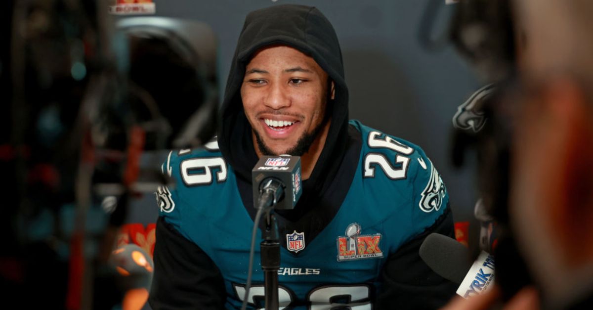 NFL Star Saquon Bark...