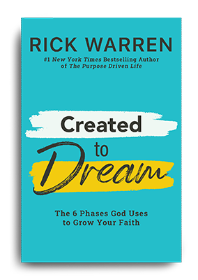 Created to Dream Rick Warren Daily Hope offer cropped
