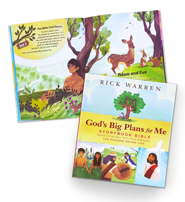 Gods Big Plans for Me Storybook Bible Daily Hope Rick Warren offer