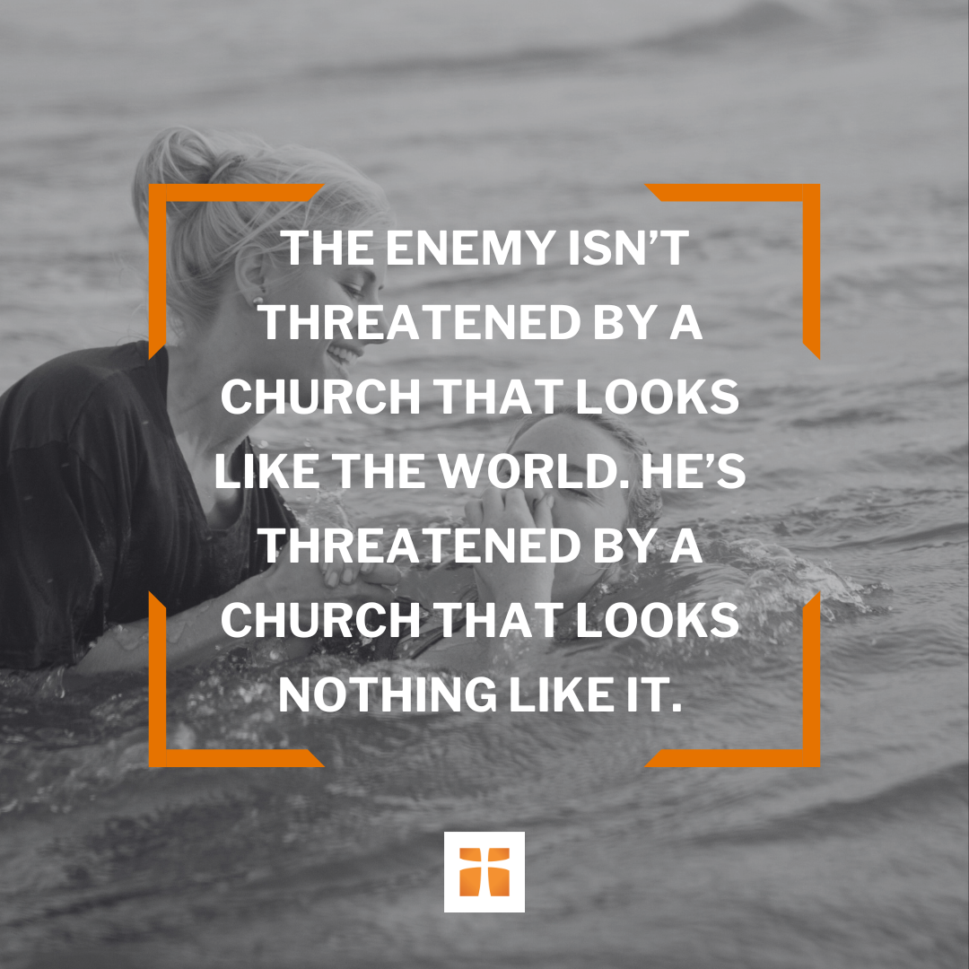 Quote from an article about the Church conforming to the world instead of visa versa