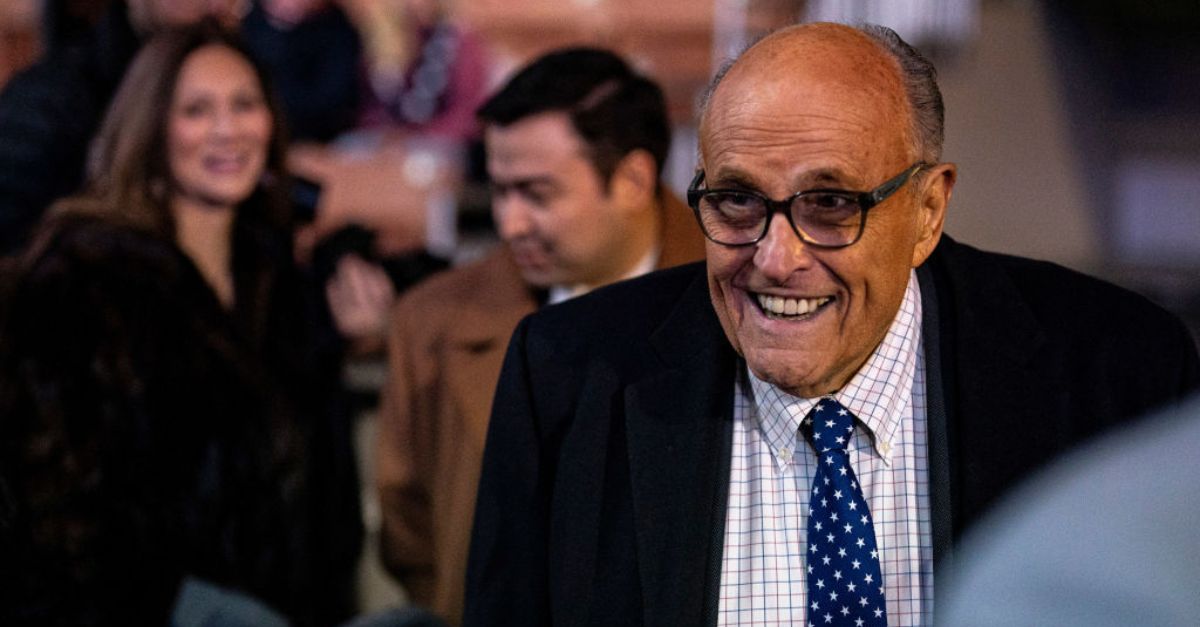 Rudy Giuliani Suffer...
