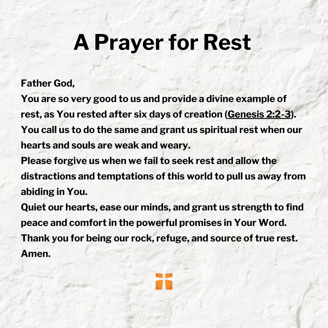 A Prayer for Rest