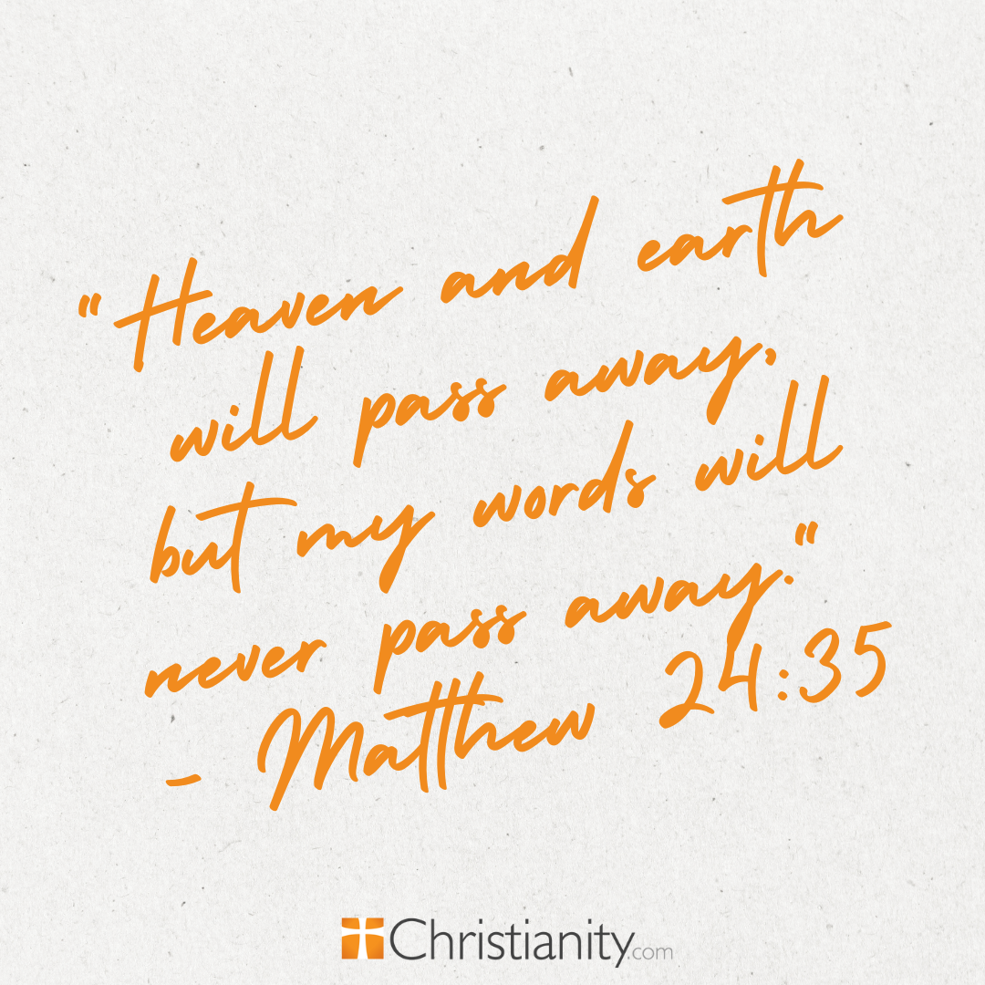 Matthew 24:35