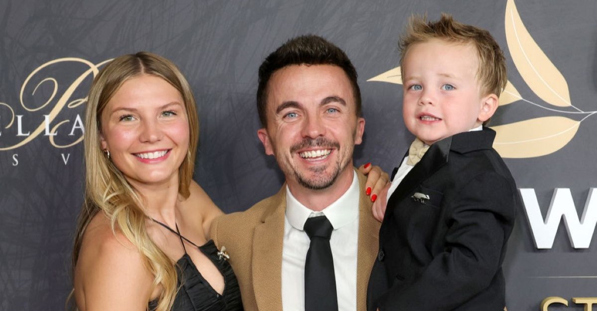 Actor Frankie Muniz...