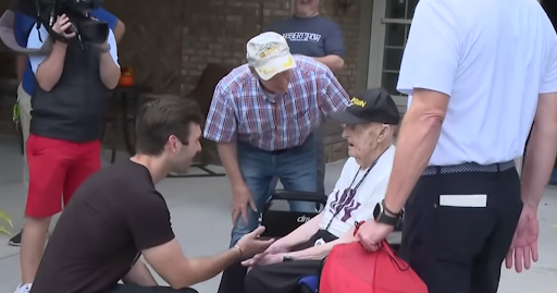 For His 103rd Birthday, One Veteran Got the NASCAR Moment of a Lifetime