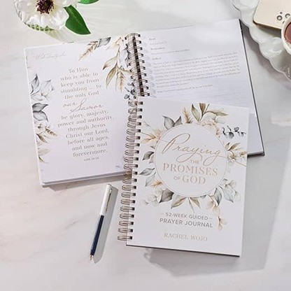 Rachel Wojo Praying the Promises of God 52 week guided prayer journal