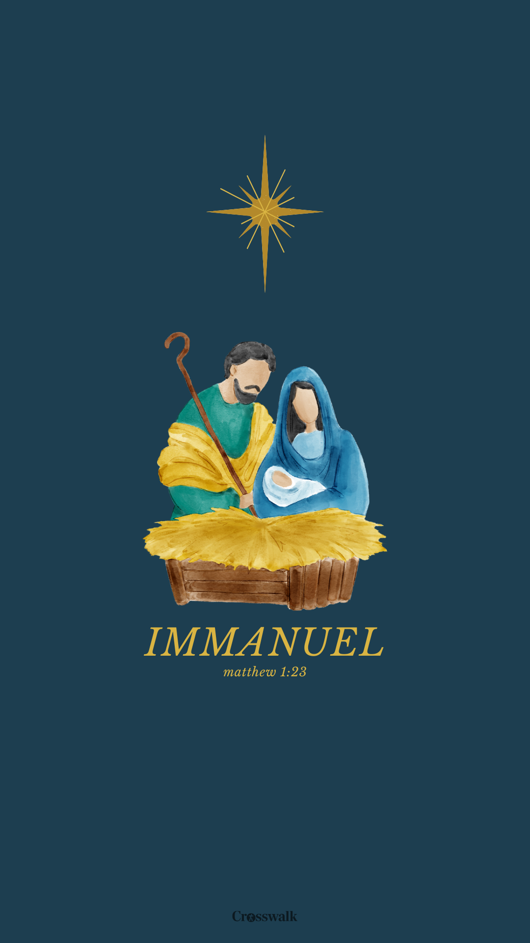 Immanuel Christmas Wallpaper