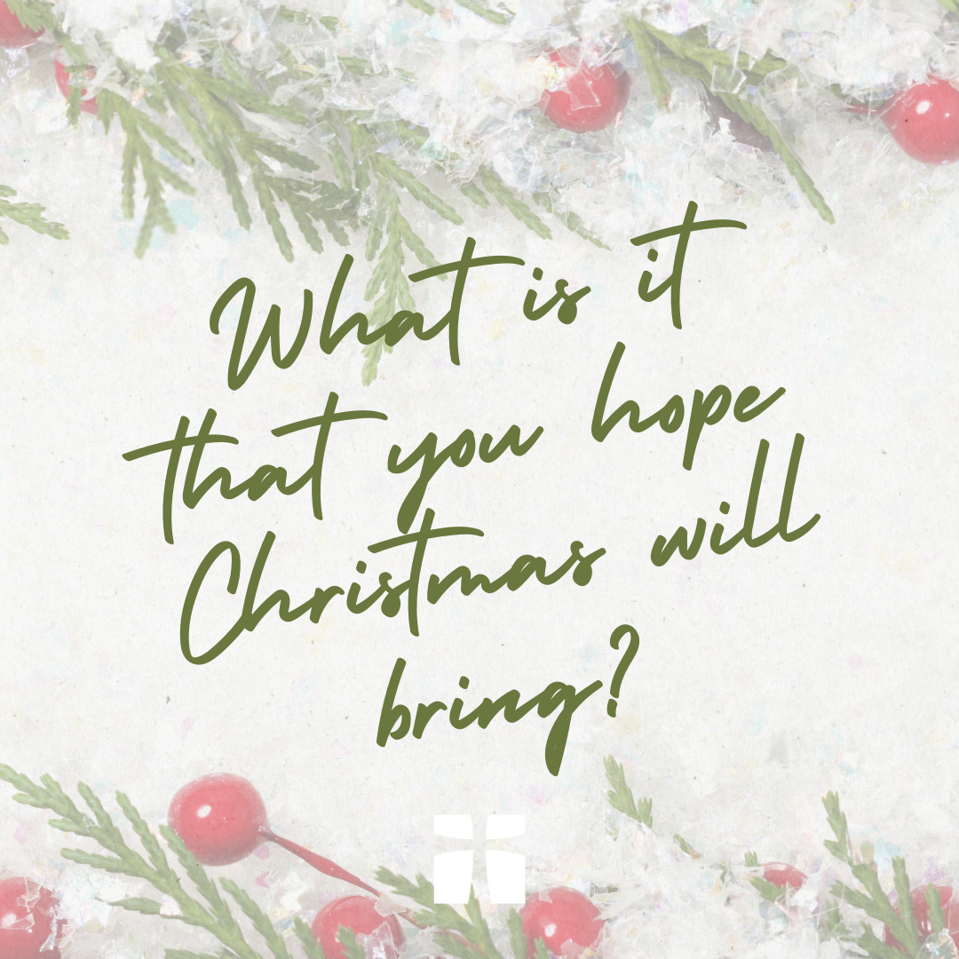 Quote from an article about preventing the post-Christmas crash out