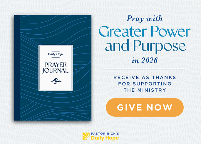 Daily Hope Prayer Journal: Connecting with Jesus—The Source of Living Water.