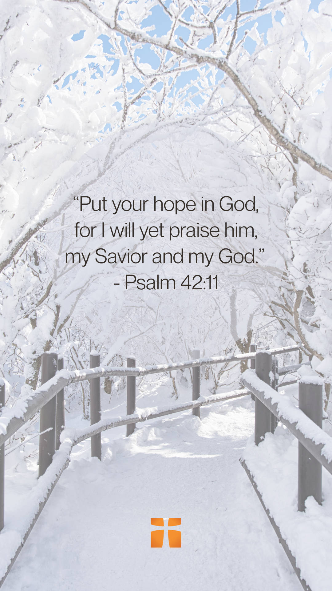 Hope In God, For I Will Yet Praise Him: A Week Devotional on Psalm 42 Phone Wallpaper