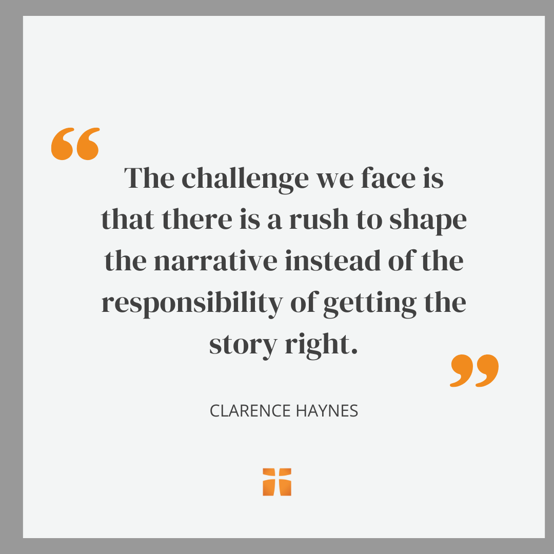 A quote from an article about the shooting ICE