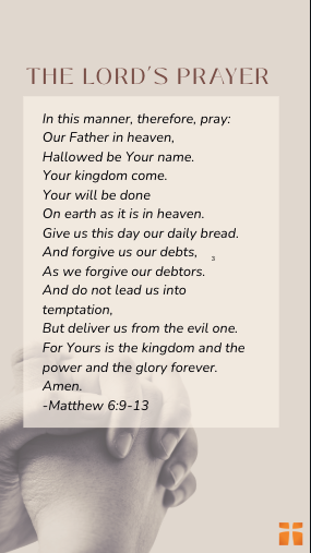 The Lords Prayer Wallpaper