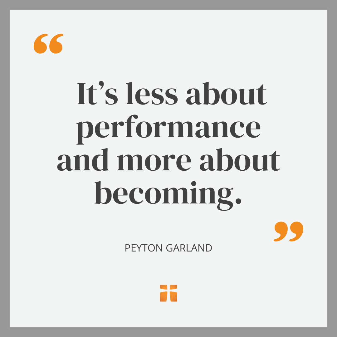 A Quote from an article about letting perfectionism go and finding healing