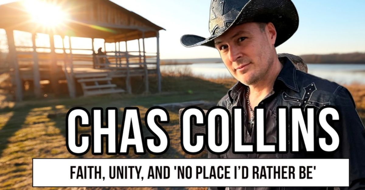 Chas Collins on Faith, Unity, and 'No Place I’d Rather Be' | iBelieve.com