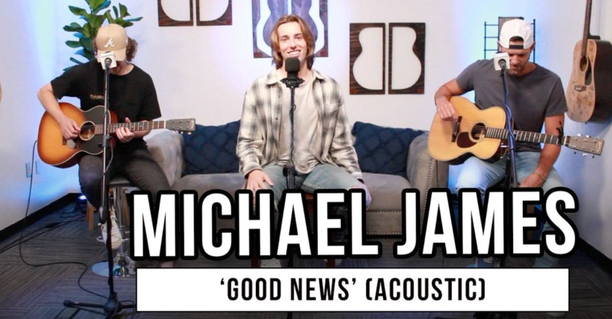 Michael James Performs Acoustic Version of 'Good News' in Nashville ...