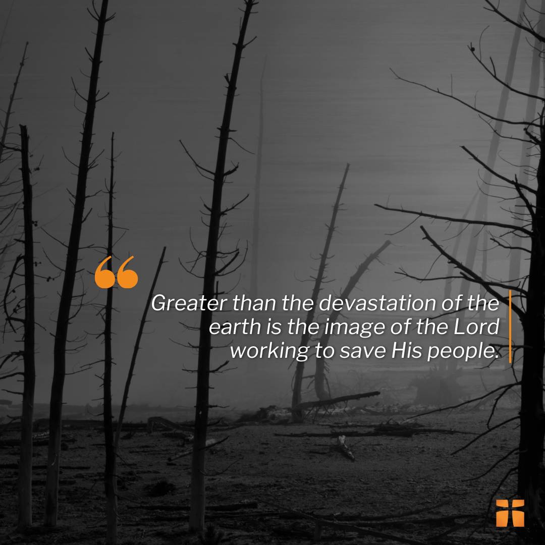 Quote from an article about learning to be still in the presence of God through Psalm 46