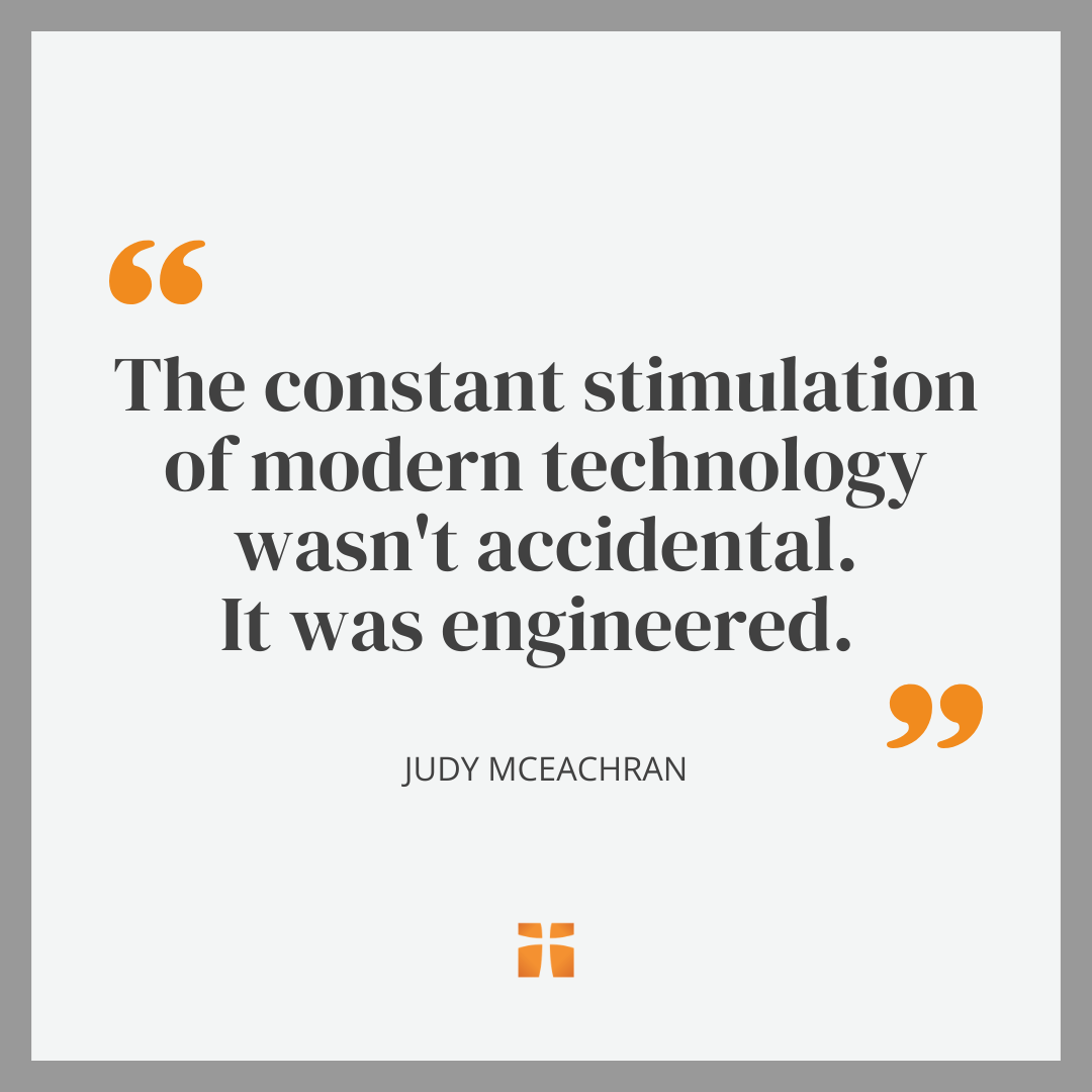 Quote from an article about finding Sabbath in a digital age