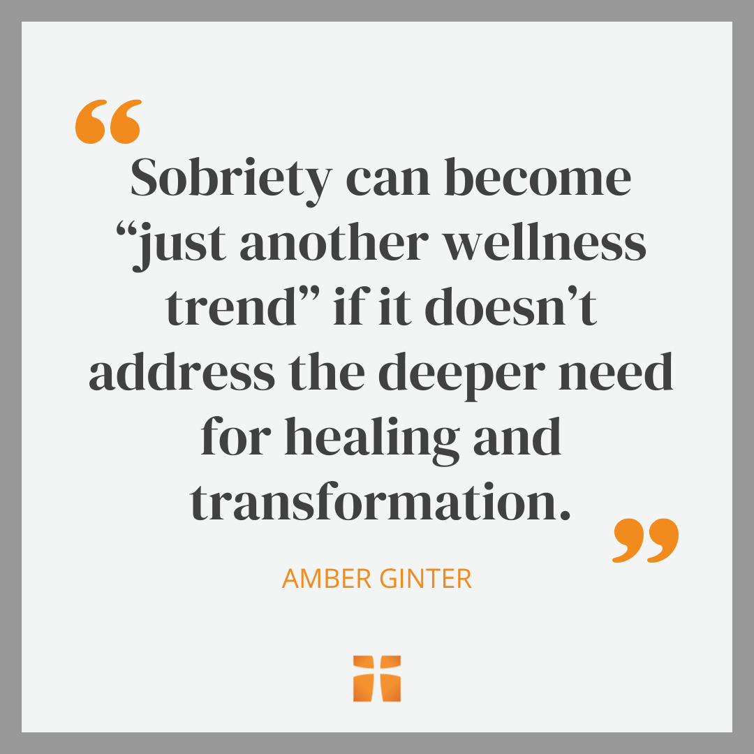 A quote from an article about the sobriety trend and Gen Zs participation in it