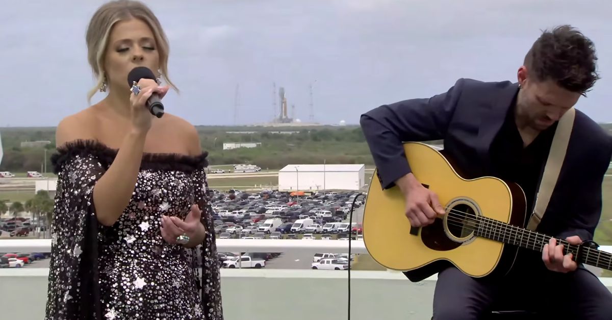 Anne Wilson ‘Overwhelmed’ after National Anthem at Artemis II Launch