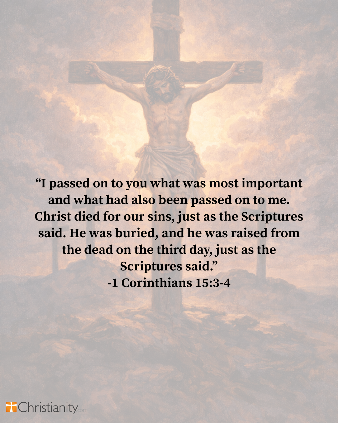 Jesus carrying the cross through a crowd on the way to His crucifixion, depicting Good Friday and Christ’s sacrifice