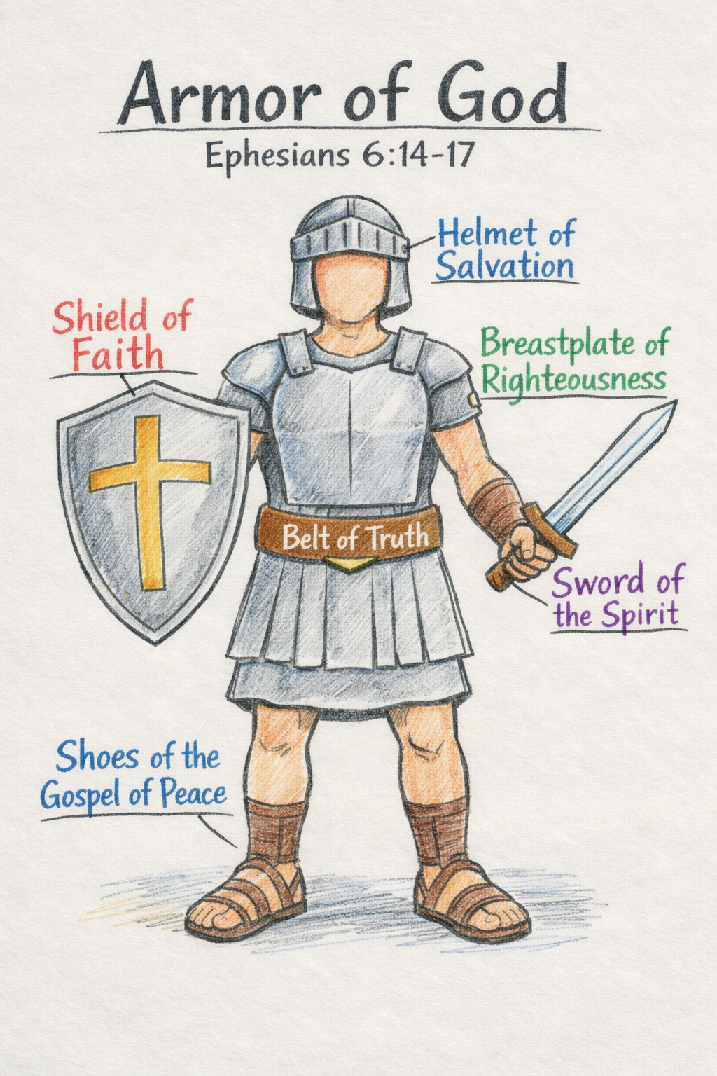 Armor of God illustration