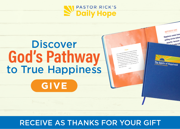 Develop the Biblical Habits That Lead to Lasting Happiness!