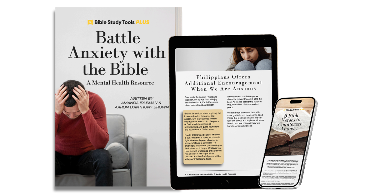 Battle Anxiety with the Bible resources