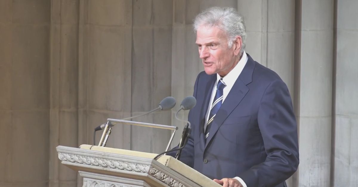 Franklin Graham Shares Gospel at Lindsey Graham