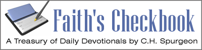 Faiths Checkbook banner
