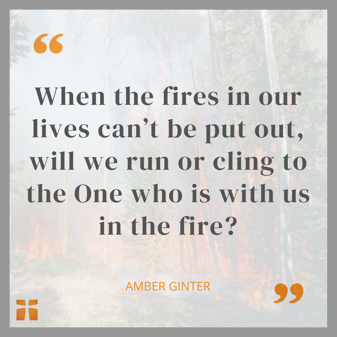 Quote graphic about trusting God when life feels unmanageable and circumstances feel beyond control.