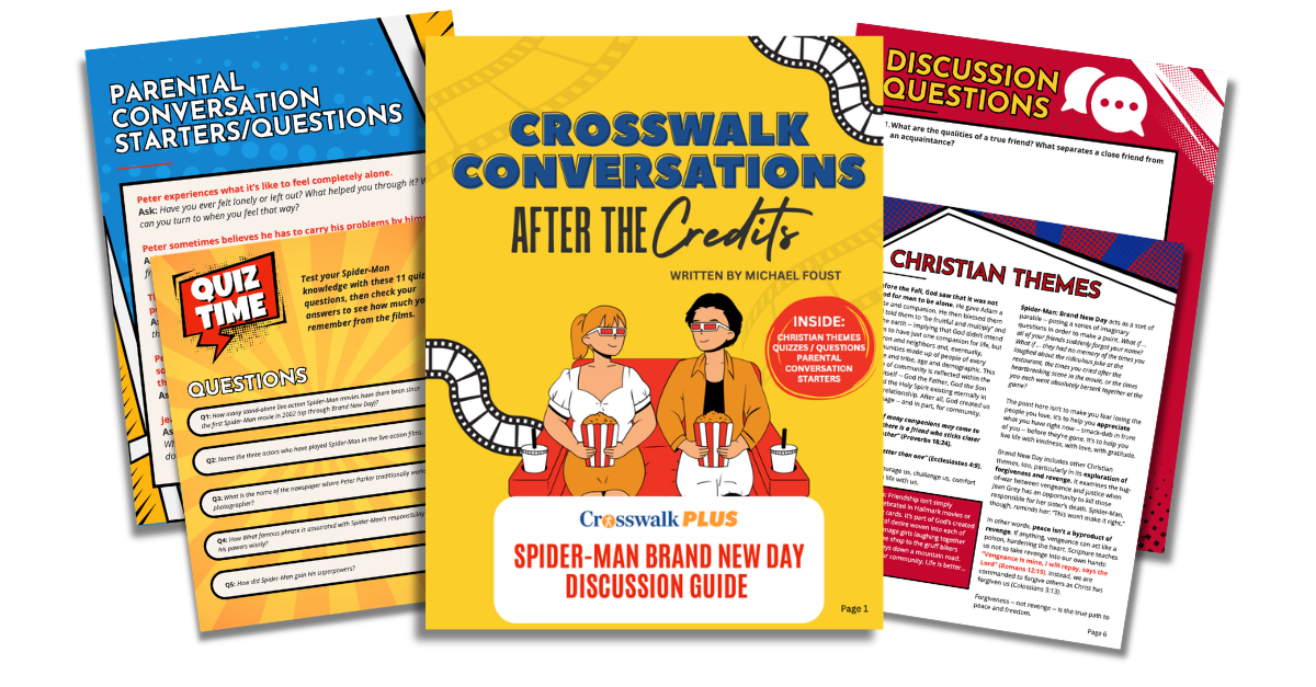 Spider-Man Brand New Day Movie Discussion Guide