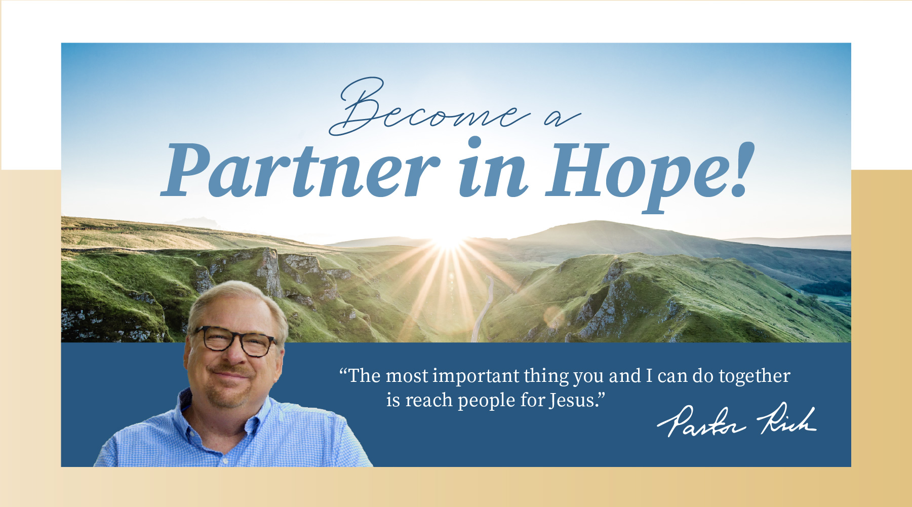 Daily Hope Rick Warren devotional offer