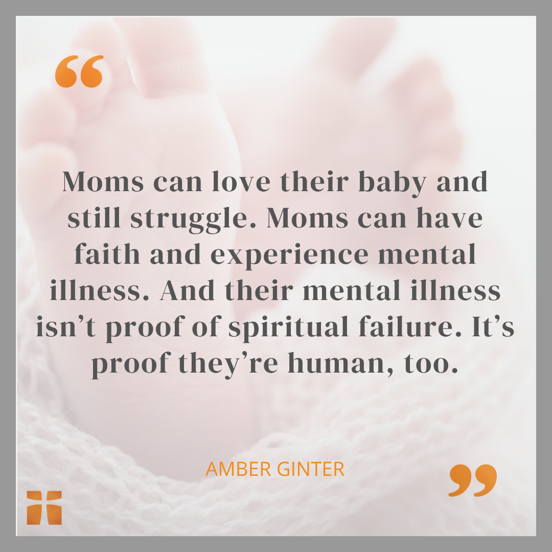 Graphic about moms and struggles after giving birth