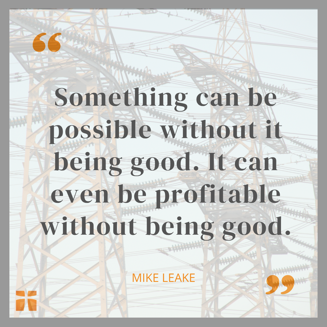It can even be profitable without being good Graphic