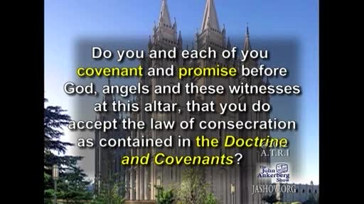 What covenants do Mormons make in the Temple?
