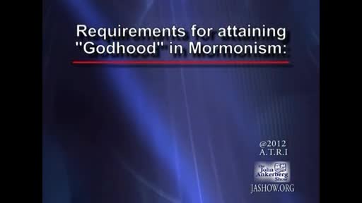 What are Mormons told they must do in order to become gods?