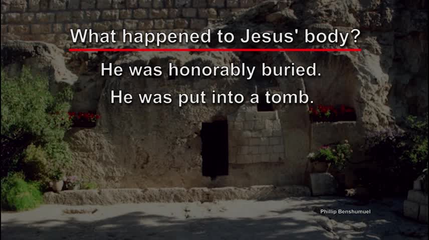 What Happened to Jesus' Body After he was Buried?