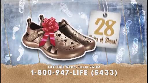 Christmas Shoes and Smiles LIFE Today with James and Betty Robison Watch Christian Video TV